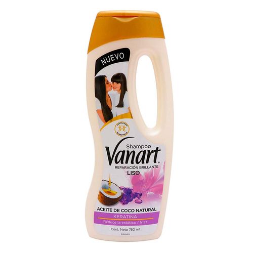 Shampoo Vanart Liso Cabello Manejable 750ml