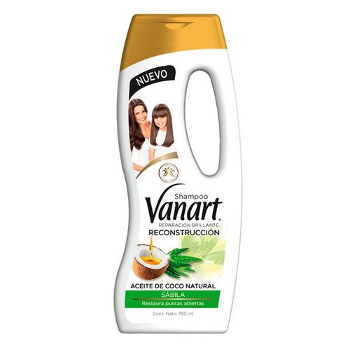 Shampoo Vanart Reconstrucción Puntas Restauradas 750ml