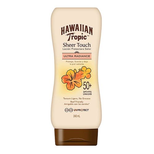Protector Solar Hawaiian Tropic Sheer Touch 50+ FPS Loción 240ml