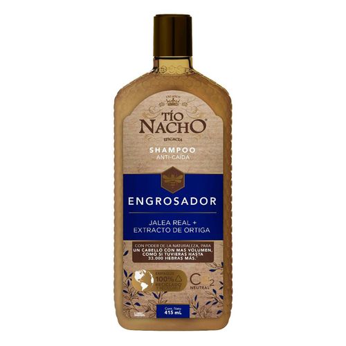 Shampoo Tío Nacho Sistema Engrosador 415ml