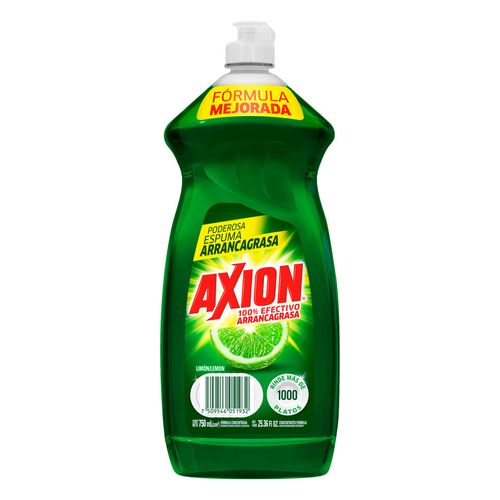 Lavatrastes Axion Limón Líquido 750ml
