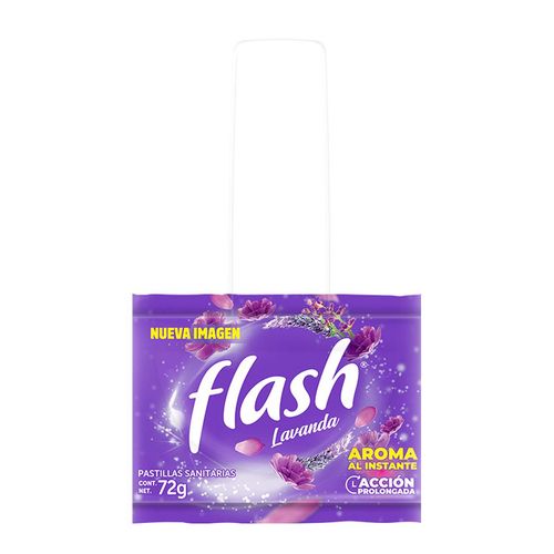 Pastilla de Baño Flas en Gancho con Aroma Lavanda 72g