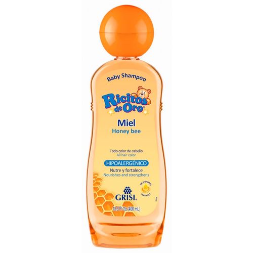 Shampoo Infantil Ricitos de Oro Miel 400ml