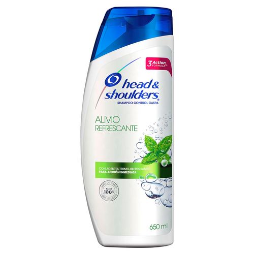 Shampoo Head & Shoulders Control Caspa Alivio Refrescante 650 ml