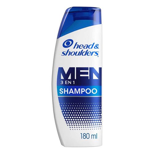 Shampoo Head & Shoulders 3 en 1 con 180ml