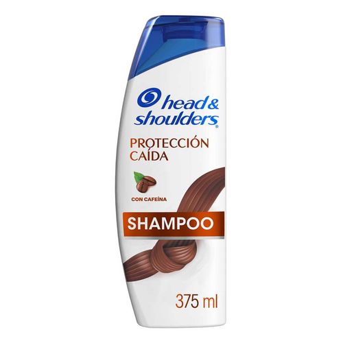Shampoo Head & Shoulders Control Caspa Protección Caída con Cafeína 375 ml