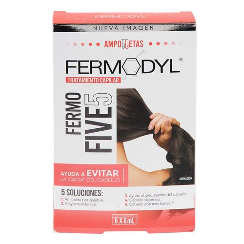 Tratamiento Capilar Fermodyl Fermofive 6 Ampolletas de 6ml