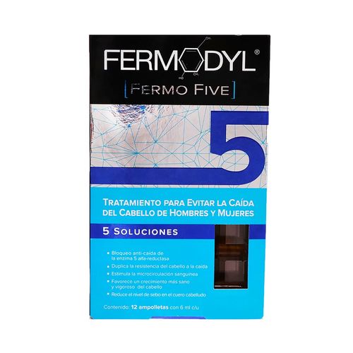 Tratamiento Capilar Fermodyl Fermofive 12 Ampolletas de 6ml