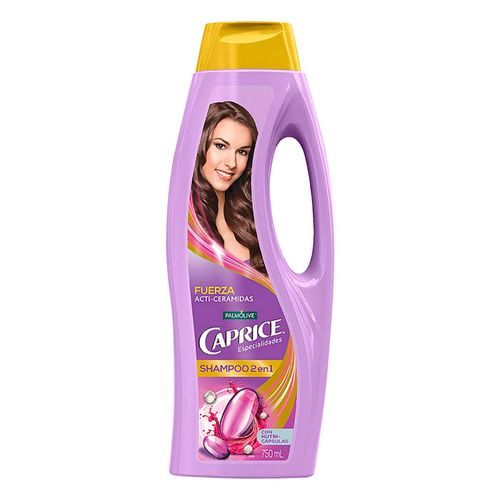 Shampoo Caprice Especialidades Fuerza Acti-Ceramidas 2 en 1 de 750ml