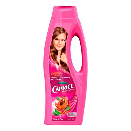 Shampoo Caprice Control Caída Extracto de Mamey y Arginina 750ml