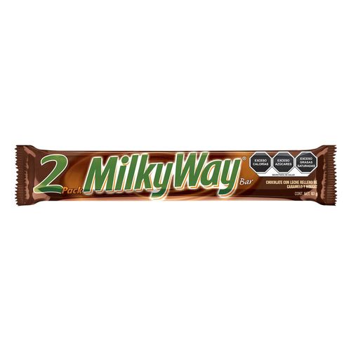 Milky Way Barra De Chocolate Con Leche 2 Pack De 83g