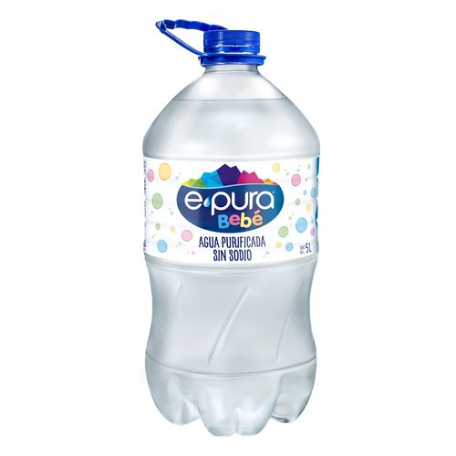 Agua natural para Bebé Epura 5L