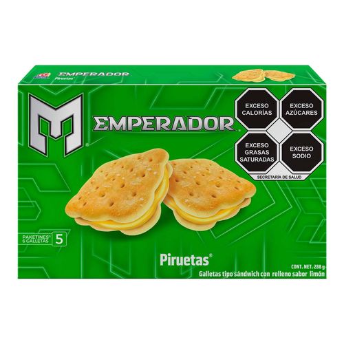 Galleta Gamesa Emperador Piruetas 288g