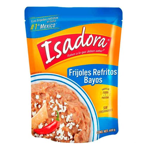 Frijoles Refritos Isadora Bayos 400g