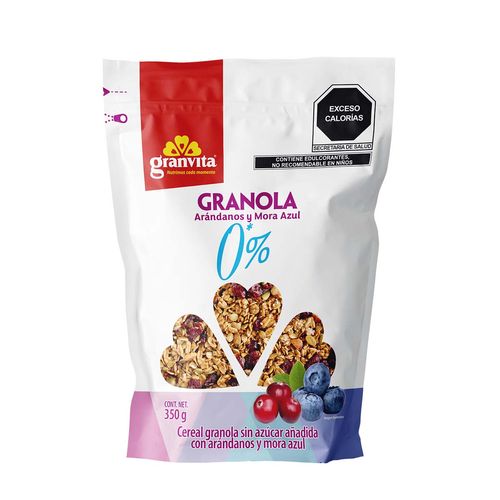 Granola Granvita 0% azúcar Arándanos 350g
