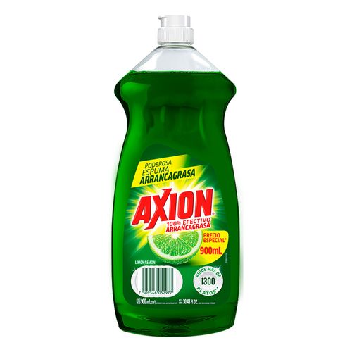 Lavatrastes Axion Limón Líquido 900ml