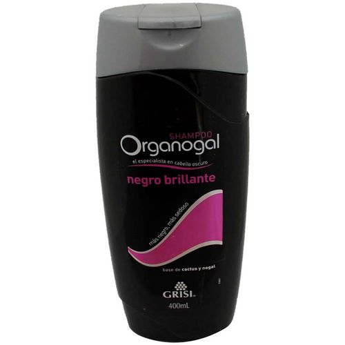Shampoo Grisi Organogal Negro Brillante 400ml