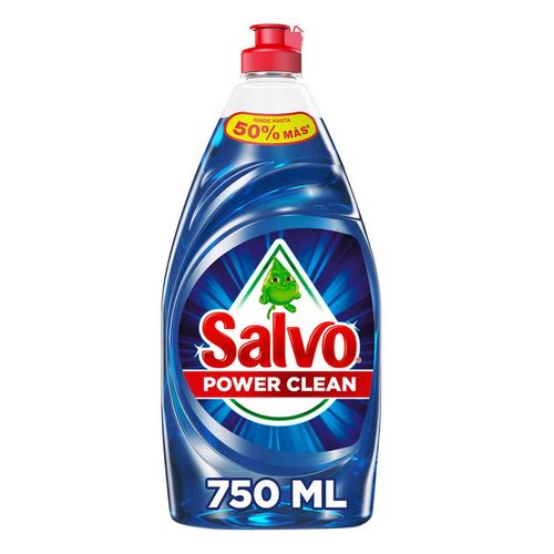 Lavatrastes Líquido Salvo Power Clean 750ml
