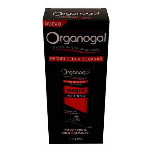 Tratamiento Capilar Grisi Organogal Negro Intenso 130ml