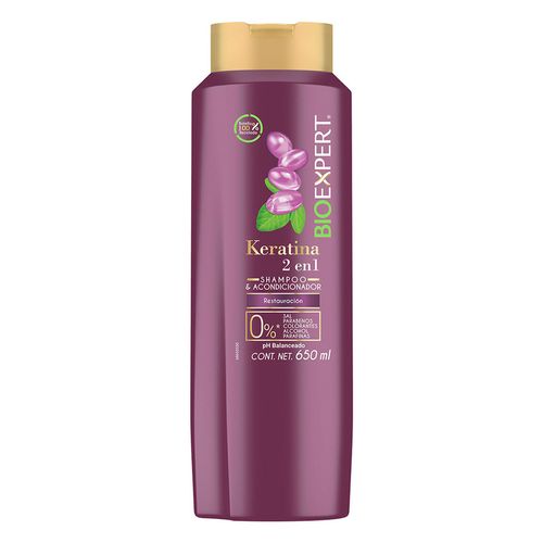Shampoo Bioexpert Keratina Restauración 650ml