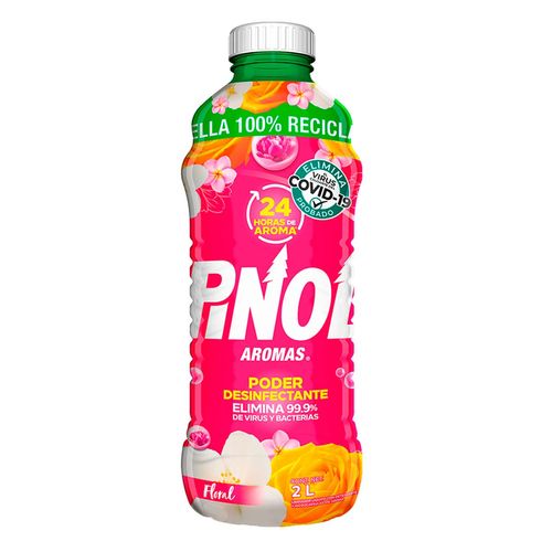 Limpiador Multiusos Líquido Pinol Aromas Floral 2L