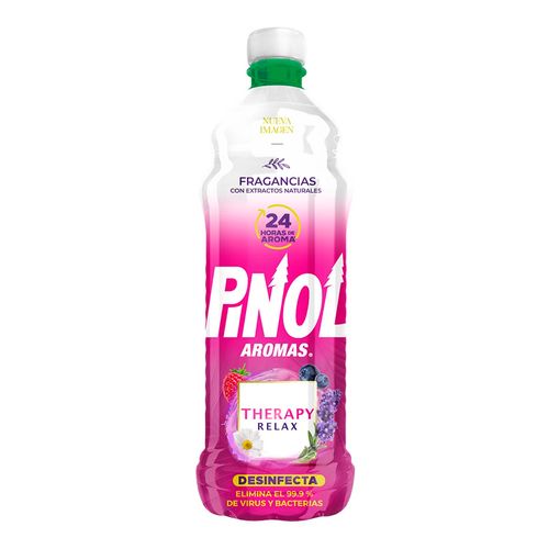 Limpiador Multiusos Líquido Pinol Aromas Therapy Relax 828ml