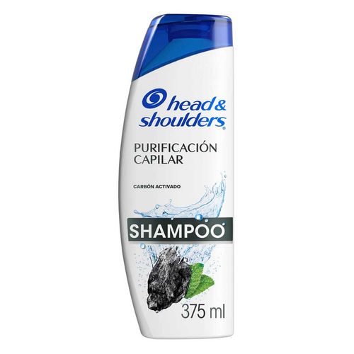 Shampoo Head & Shoulders Purificación Capilar Carbón 375ml