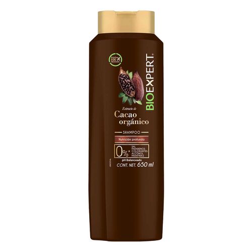 Shampoo BioExpert Extracto de Cacao Orgánico 650ml