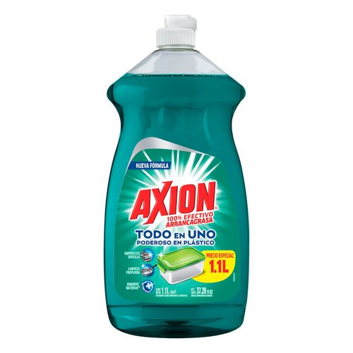 Lavatrastres Axion Todo en Uno Líquido 1.1L