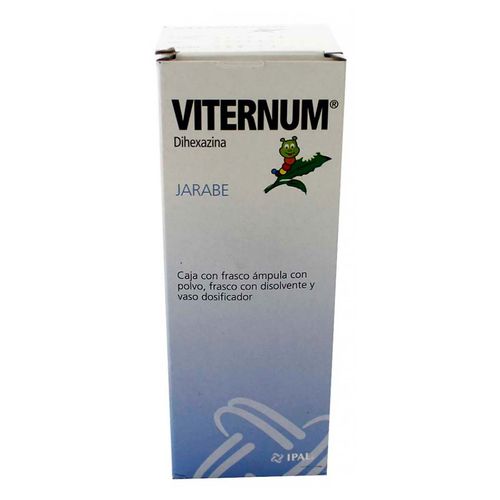 Jarabe Viternum Frasco Ámpula con Polvo, Frasco con Disolvente y Dosificador
