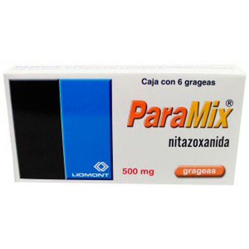 Grageas ParaMix 500mg Caja con 6 Grageas