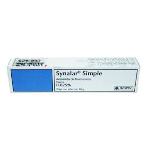 Crema Synalar Simple 0.025% Tubo con 20g