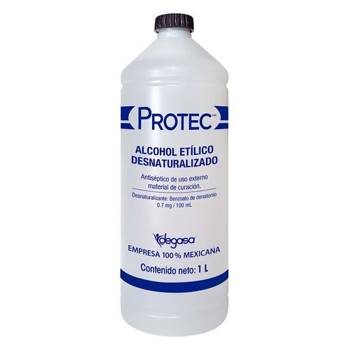 Alcohol Desnaturalizado Protec 1L