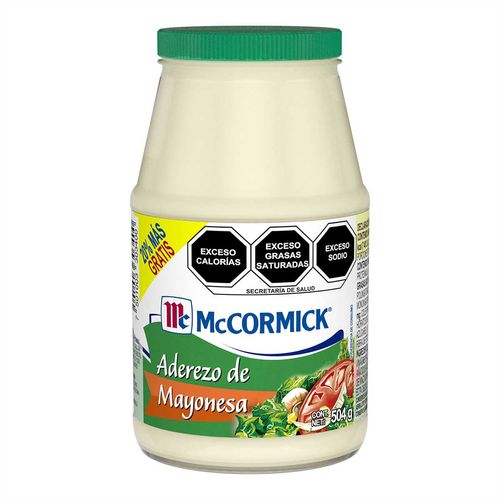 Aderezo De Mayonesa Mccormick 420g