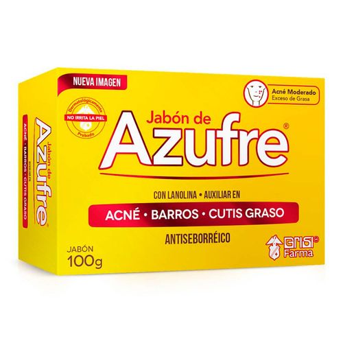 Jabón en Barra Grisi Azufre 100g