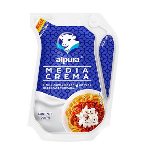 Media Crema Pouch Alpura 200ml