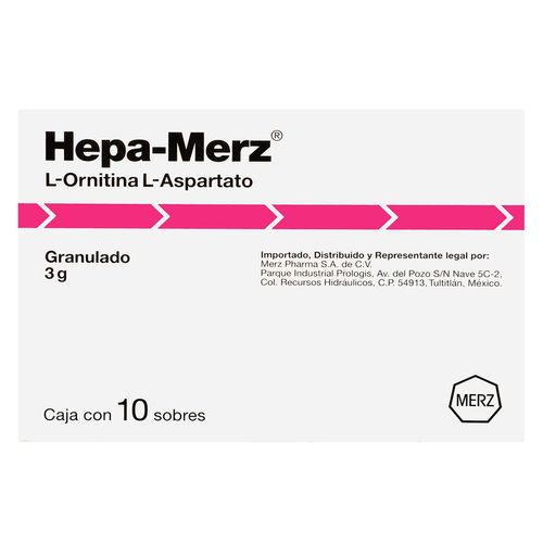 Granulado Hepa-Merz 3g Caja con 10 Sobres