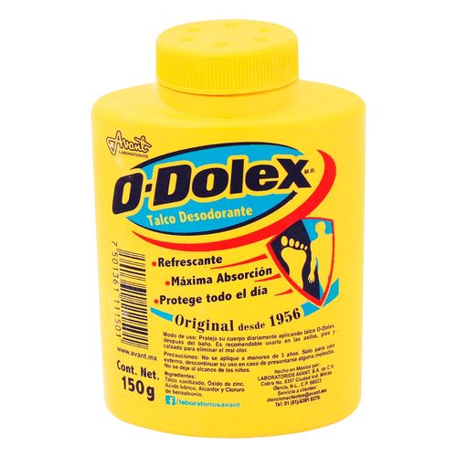 Talco Odolex Amar 150g