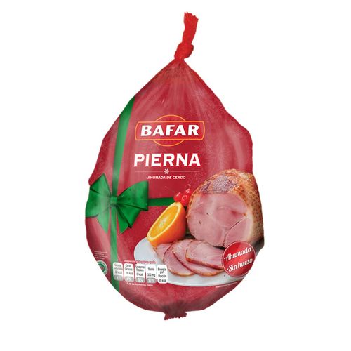 Pierna ahumada de cerdo navideña Bafar por kg