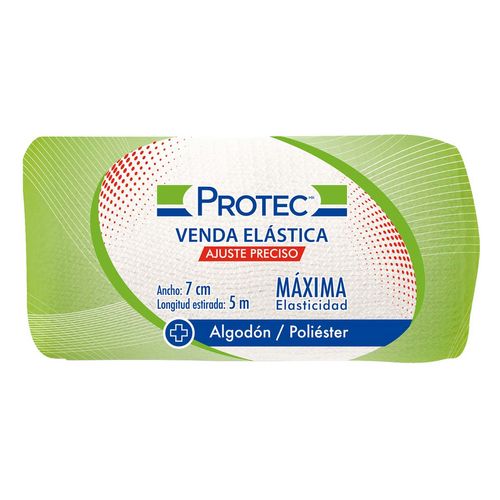 Venda Elástica Protec (7cm x 5m)
