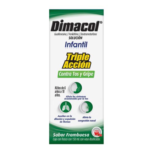 Dimacol Infantil Jarabe para la Tos Triple Acción 150ml