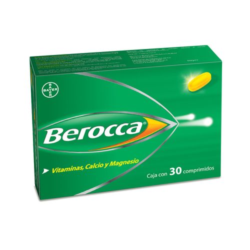 Comprimidos Berocca Caja con 30 Comprimidos