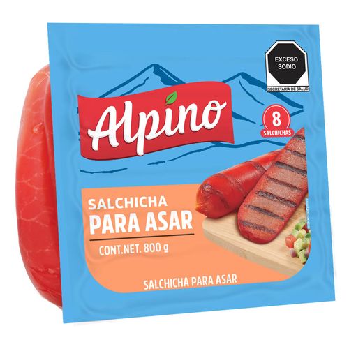 Salchicha Alpino para Asar 800g