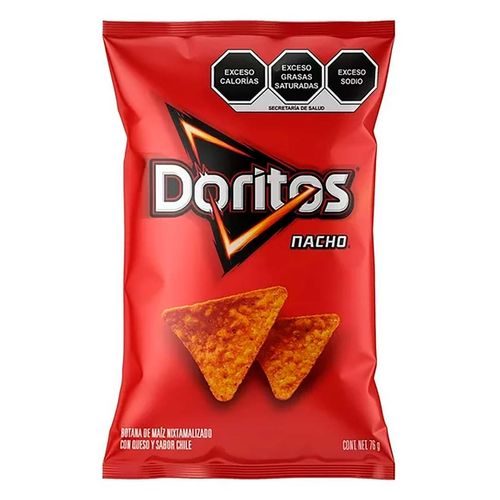 Nachos De Queso Y Chile Sabritas Doritos 76g