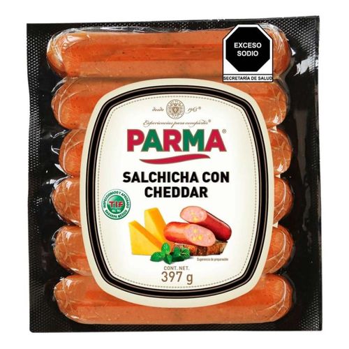 Salchicha Queso Cheddar Parma 397 g