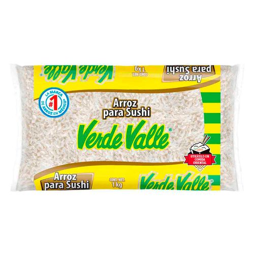 Arroz Sushi Verde Valle Bolsa 1 Kg