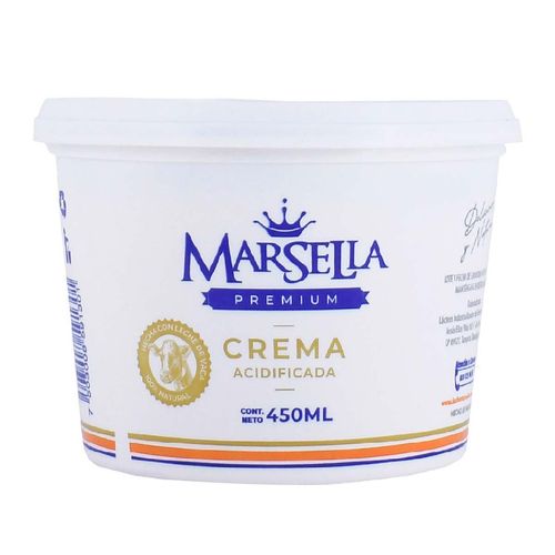 Crema Acidificada Natural 450ml