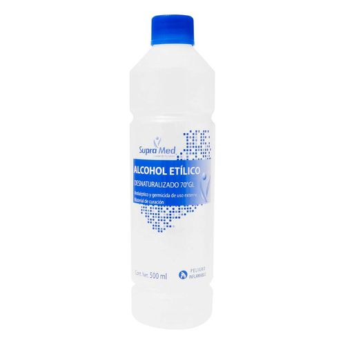 Alcohol Desnaturalizado SupraMed 500ml