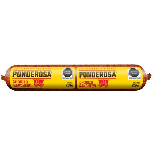 Chorizo Ranchero Ponderosa 200g
