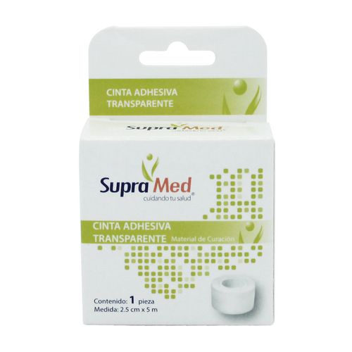 Cinta Adhesiva SupraMed Transparente (2.5cm x 5m)